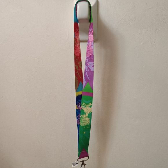 Yu Yu Hakusho Yusuke Urameshi Cloth Lanyard With Clasp Official Anime Product - Picture 3 of 5